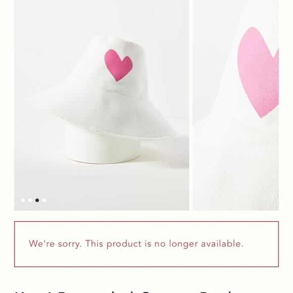 Anthropologie Kerri ROSENTHAL sunny daze bucket hat one size new - Picture 2 of 4